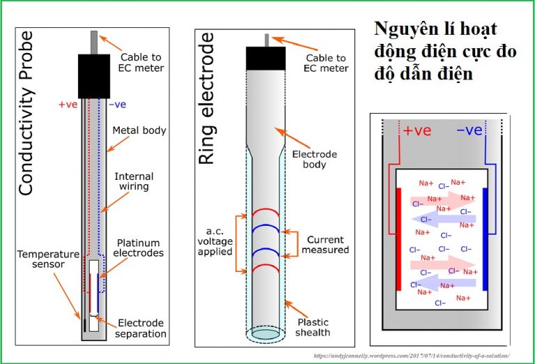Độ dẫn điện của chất lỏng, ứng dụng và phương pháp xác định - THIẾT BỊ – VẬT TƯ RT Độ dẫn điện của chất lỏng, ứng dụng và phương pháp xác định