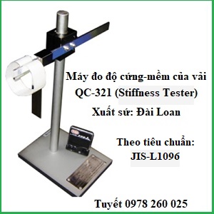 Máy đo độ cứng vải QC-321 (stiffness tester)